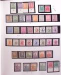1850-2022, Mint & used collection in nine albums and