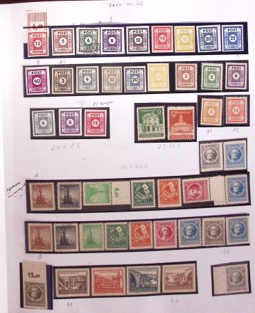 1850-2022, Mint & used collection in nine albums and