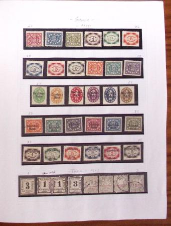 1850-2022, Mint & used collection in nine albums and