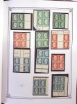 1900-2023, Collection de timbres en BLOCS DE QUATRE