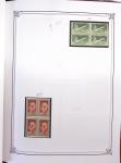 1900-2023, Collection de timbres en BLOCS DE QUATRE