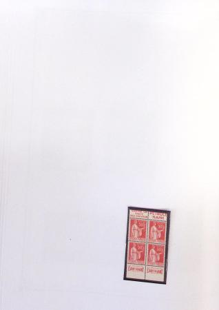 1900-2023, Collection de timbres en BLOCS DE QUATRE