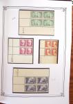 1900-2023, Collection de timbres en BLOCS DE QUATRE