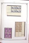1900-2023, Collection de timbres en BLOCS DE QUATRE