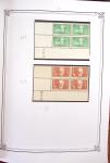 1900-2023, Collection de timbres en BLOCS DE QUATRE