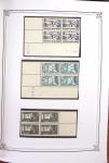 1900-2023, Collection de timbres en BLOCS DE QUATRE