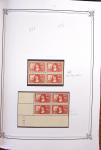 1900-2023, Collection de timbres en BLOCS DE QUATRE