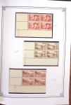 1900-2023, Collection de timbres en BLOCS DE QUATRE