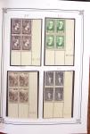 1900-2023, Collection de timbres en BLOCS DE QUATRE