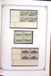 1900-2023, Collection de timbres en BLOCS DE QUATRE