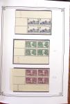 1900-2023, Collection de timbres en BLOCS DE QUATRE