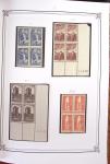 1900-2023, Collection de timbres en BLOCS DE QUATRE