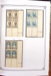 1900-2023, Collection de timbres en BLOCS DE QUATRE