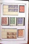 1900-2023, Collection de timbres en BLOCS DE QUATRE
