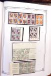 1900-2023, Collection de timbres en BLOCS DE QUATRE