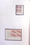 1900-2023, Collection de timbres en BLOCS DE QUATRE