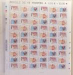 1900-2023, Collection de timbres en BLOCS DE QUATRE