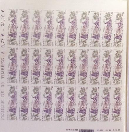 1900-2023, Collection de timbres en BLOCS DE QUATRE