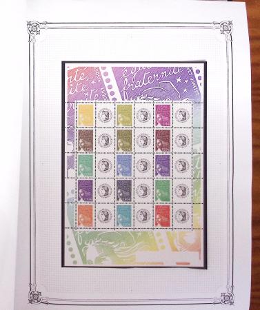 1900-2023, Collection de timbres en BLOCS DE QUATRE
