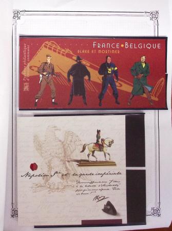 1900-2023, Collection de timbres en BLOCS DE QUATRE