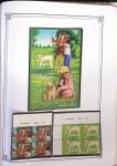 1900-2023, Collection de timbres en BLOCS DE QUATRE