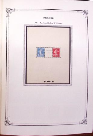 1849-1995, Remarquable collection de France en trois