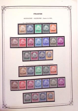 1849-1995, Remarquable collection de France en trois