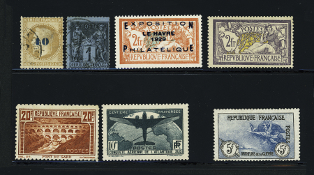 1849-1995, Remarquable collection de France en trois