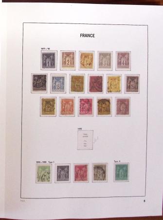 1849-1988, Collection de France en 4 albums Davo plus