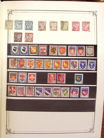 1849-1970 Collection de neufs et d'oblitérés en quatre