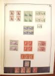 1849-1970 Collection de neufs et d'oblitérés en quatre
