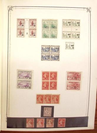 1849-1970 Collection de neufs et d'oblitérés en quatre