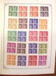 1849-1970 Collection de neufs et d'oblitérés en quatre