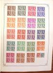 1849-1970 Collection de neufs et d'oblitérés en quatre