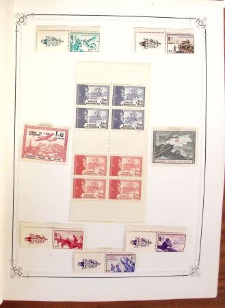 1849-1970 Collection de neufs et d'oblitérés en quatre