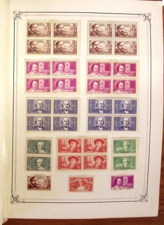 1849-1970 Collection de neufs et d'oblitérés en quatre