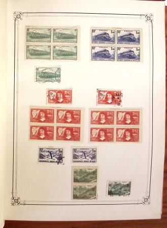 1849-1970 Collection de neufs et d'oblitérés en quatre
