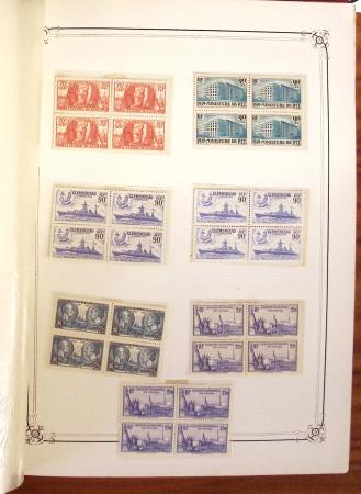 1849-1970 Collection de neufs et d'oblitérés en quatre