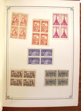 1849-1970 Collection de neufs et d'oblitérés en quatre