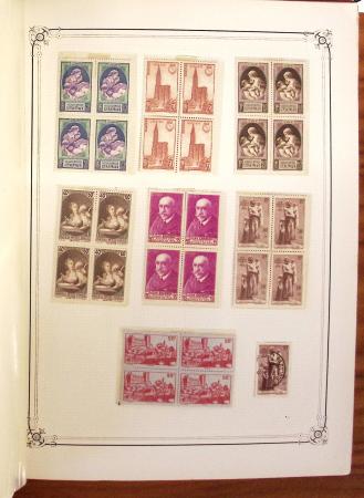 1849-1970 Collection de neufs et d'oblitérés en quatre