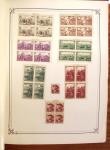 1849-1970 Collection de neufs et d'oblitérés en quatre