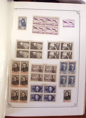 1849-1970 Collection de neufs et d'oblitérés en quatre