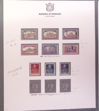 1910-74, Chiefly never hinged selection in four albums