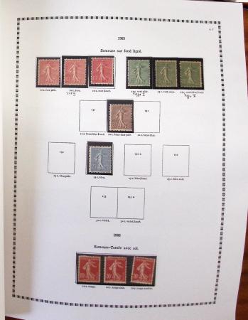 1900-2019 Collection de France neuve en quatre albums,