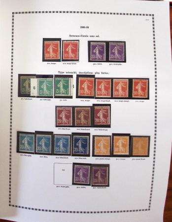 1900-2019 Collection de France neuve en quatre albums,