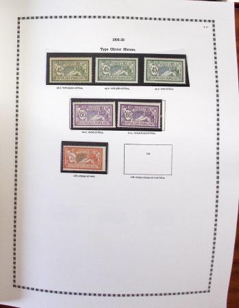 1900-2019 Collection de France neuve en quatre albums,