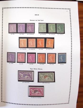 1900-2019 Collection de France neuve en quatre albums,