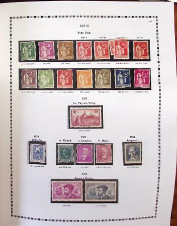 1900-2019 Collection de France neuve en quatre albums,