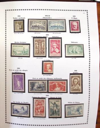 1900-2019 Collection de France neuve en quatre albums,