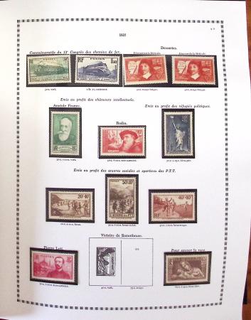 1900-2019 Collection de France neuve en quatre albums,
